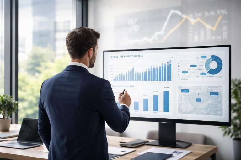 agent-immobilier-tableau-numerique-bureau