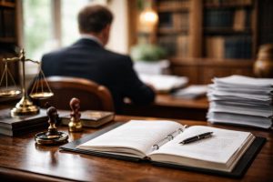 notaire-dos-bureau-documents-etageres