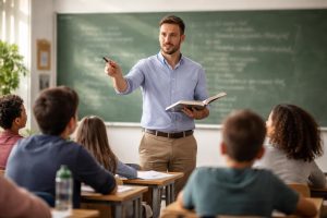 enseignant-tableau-eleves-salle-classe